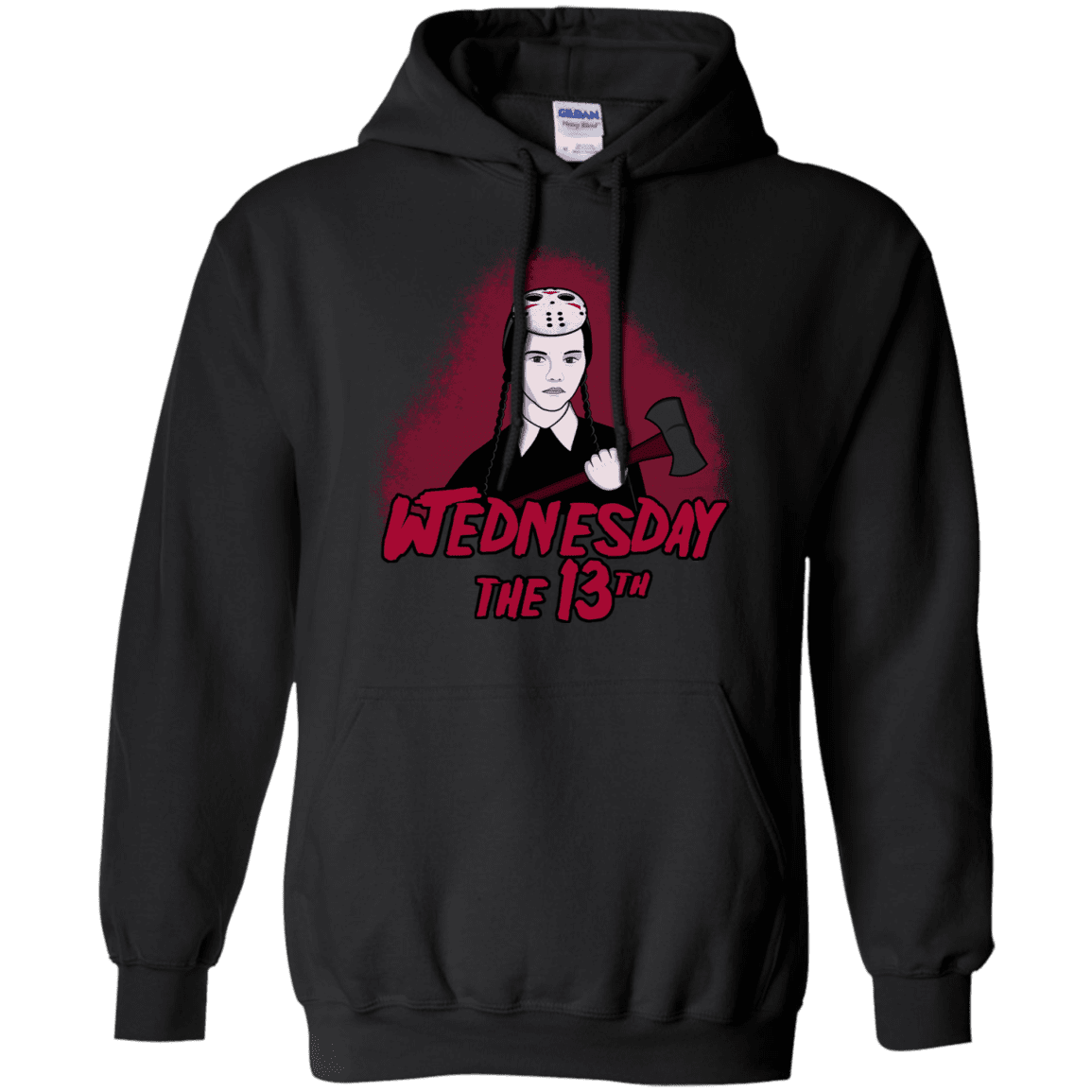 Sweatshirts Black / S Wednesday The 13th Pullover Hoodie