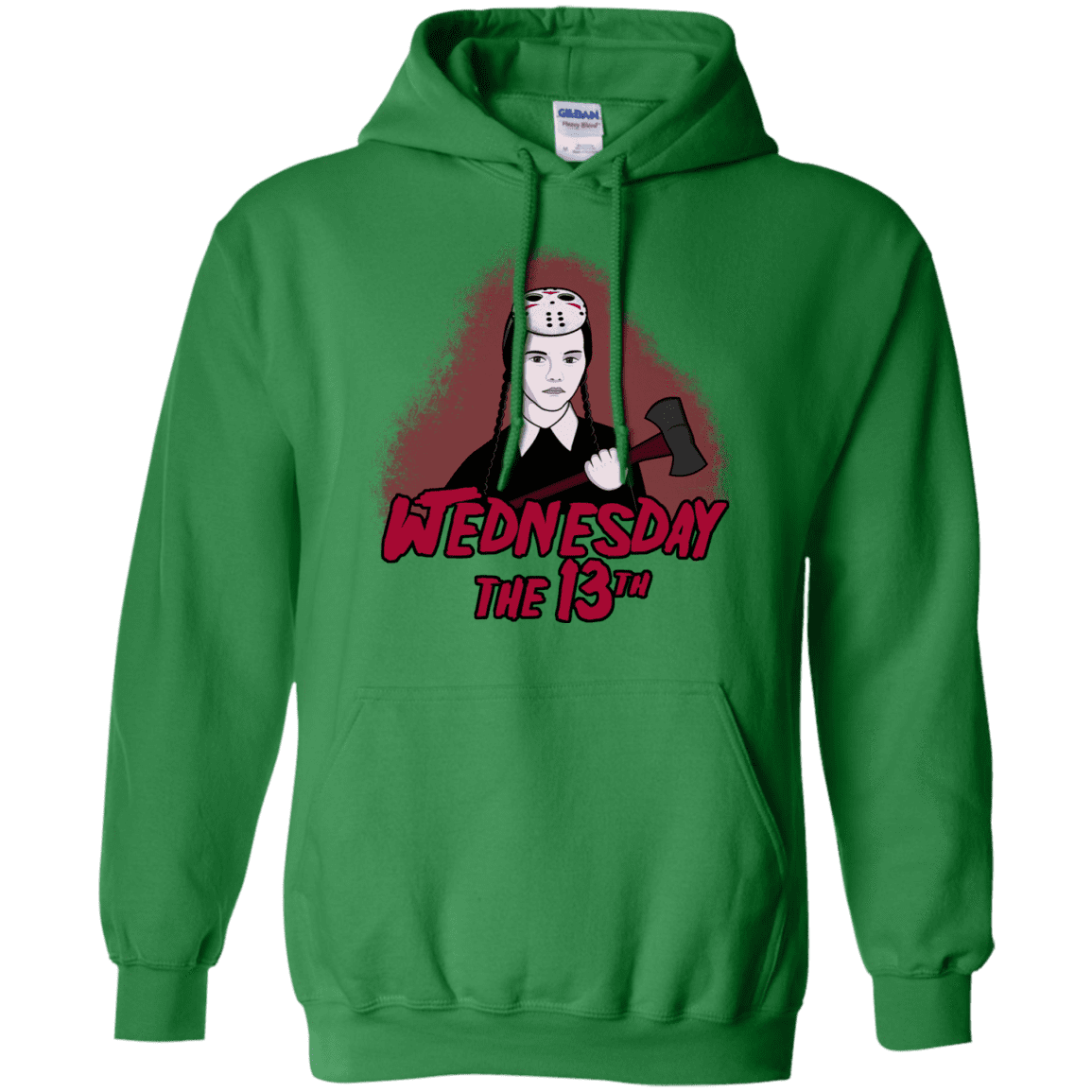 Sweatshirts Irish Green / S Wednesday The 13th Pullover Hoodie