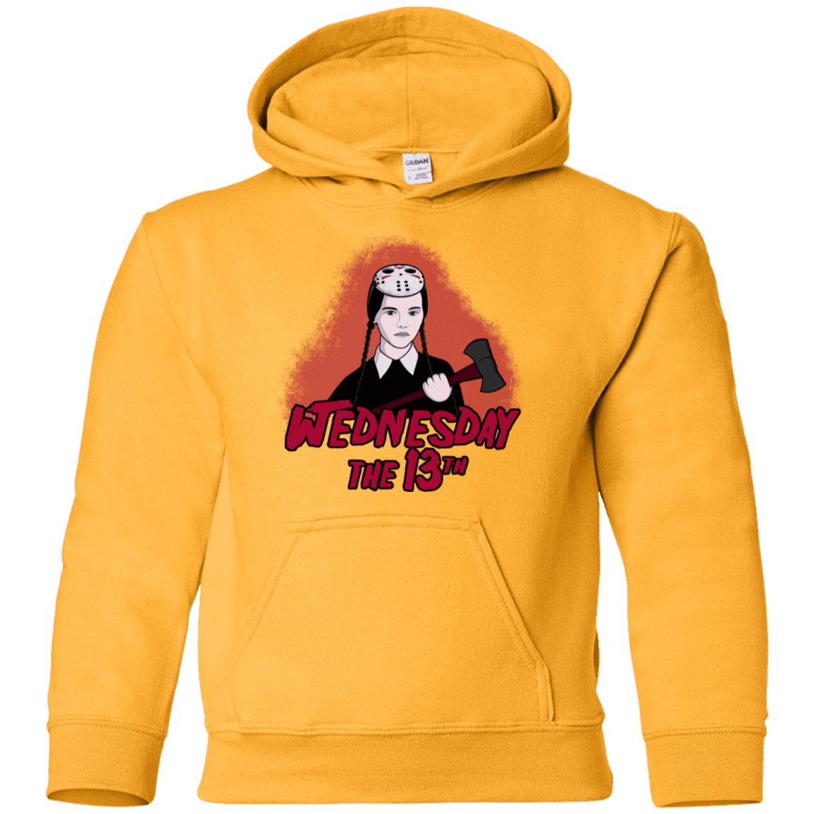 Sweatshirts Gold / YS Wednesday The 13th Youth Hoodie