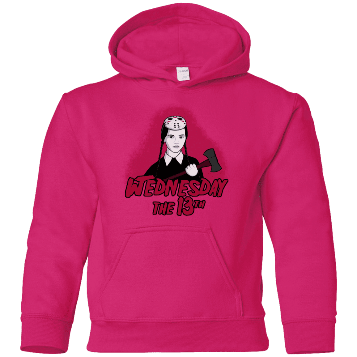 Sweatshirts Heliconia / YS Wednesday The 13th Youth Hoodie