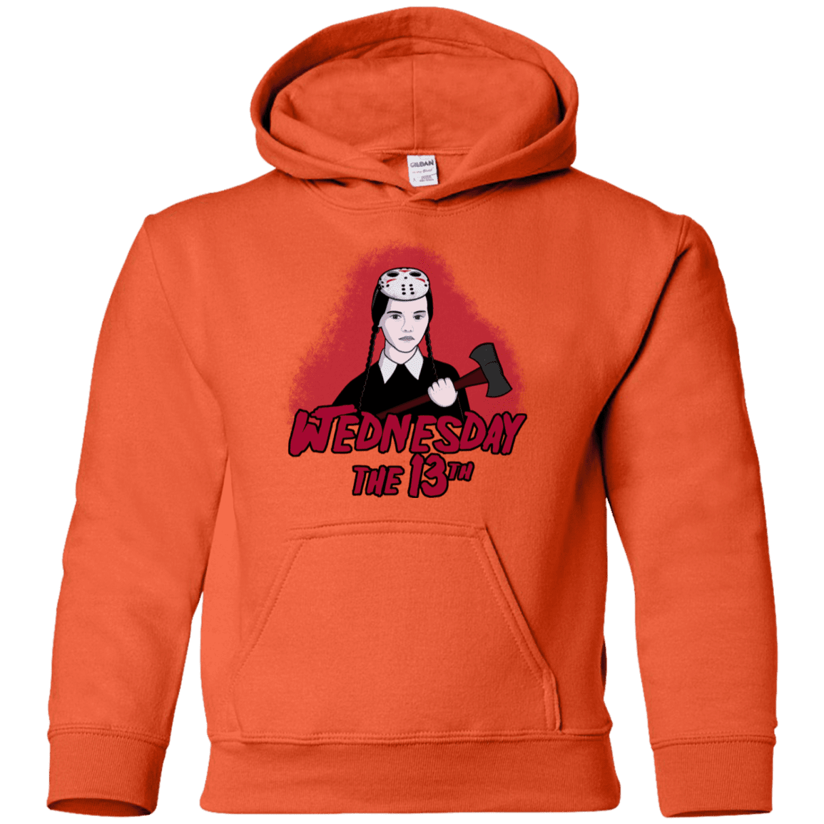 Sweatshirts Orange / YS Wednesday The 13th Youth Hoodie