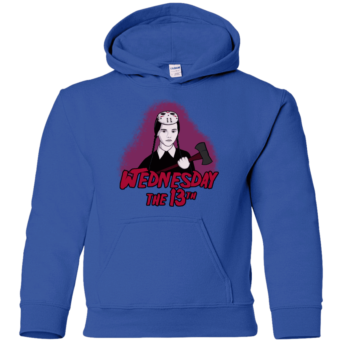 Sweatshirts Royal / YS Wednesday The 13th Youth Hoodie