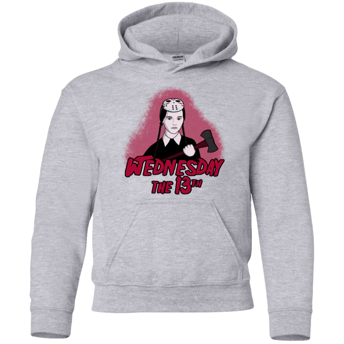 Sweatshirts Sport Grey / YS Wednesday The 13th Youth Hoodie