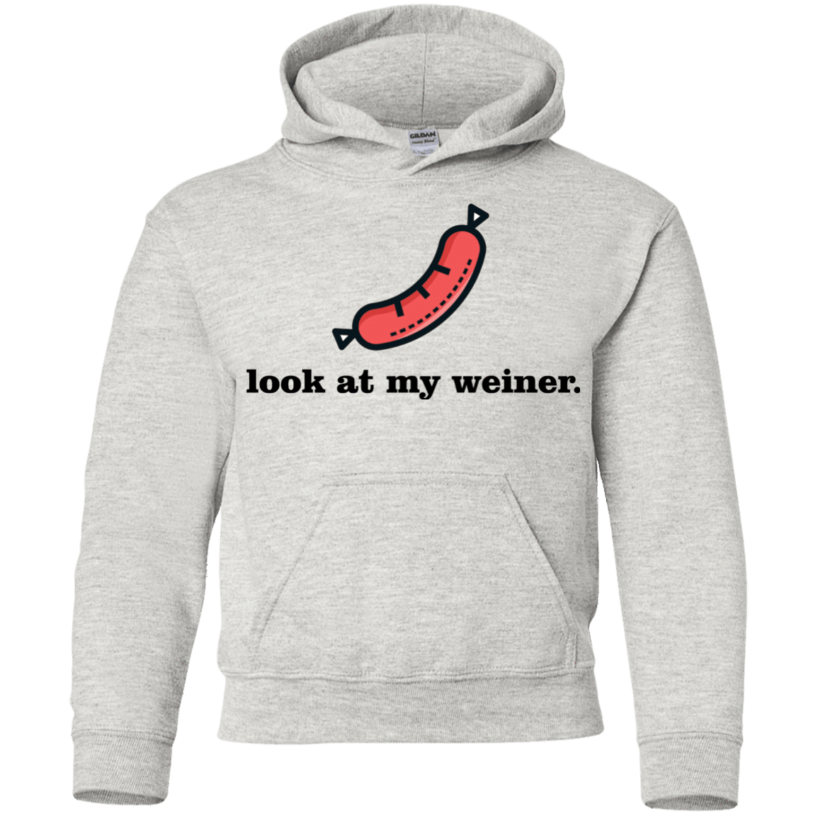 Sweatshirts Ash / YS Weiner Youth Hoodie
