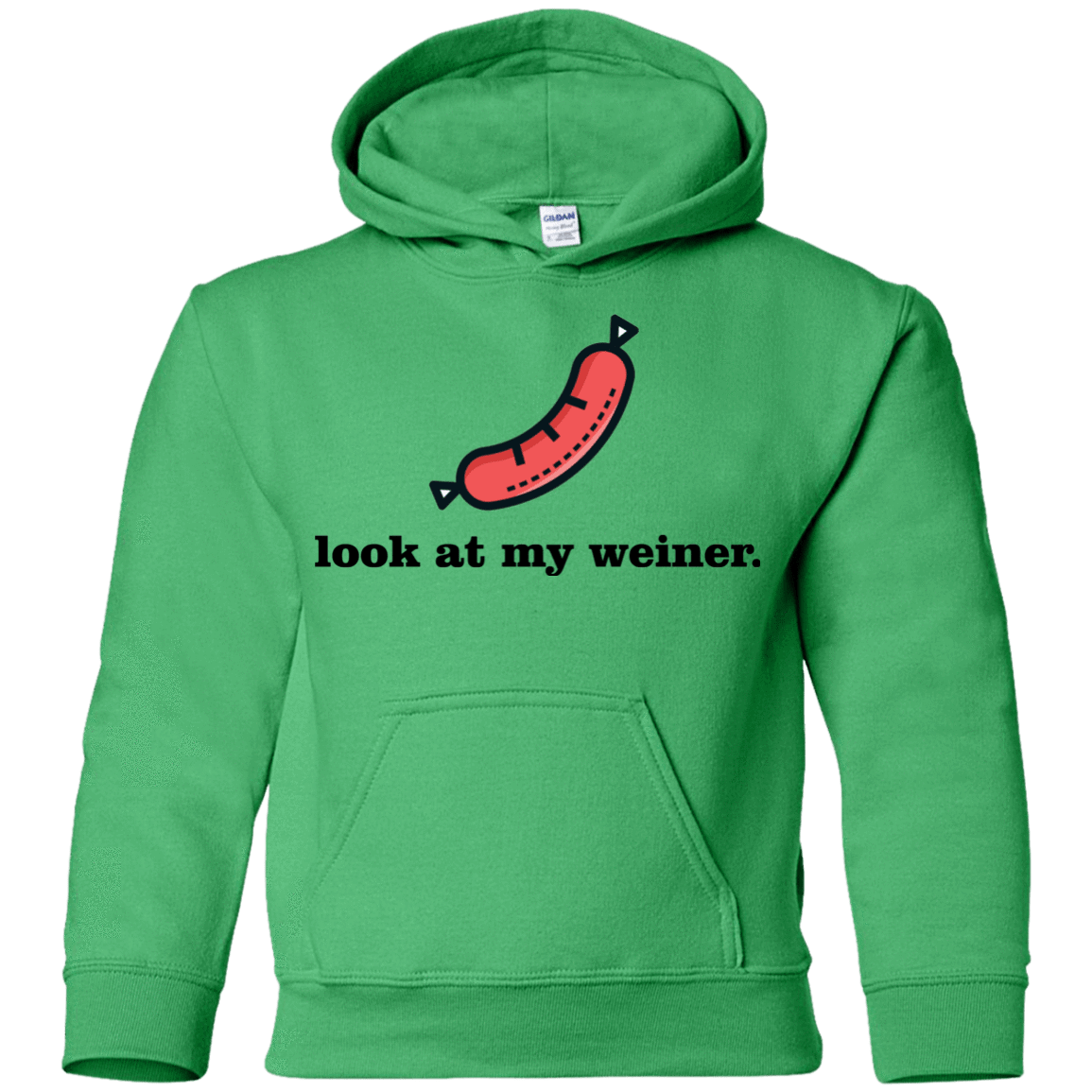 Sweatshirts Irish Green / YS Weiner Youth Hoodie
