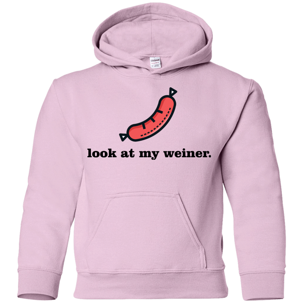 Sweatshirts Light Pink / YS Weiner Youth Hoodie