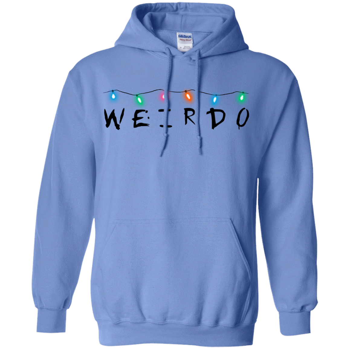 Sweatshirts Carolina Blue / Small Weirdo Pullover Hoodie