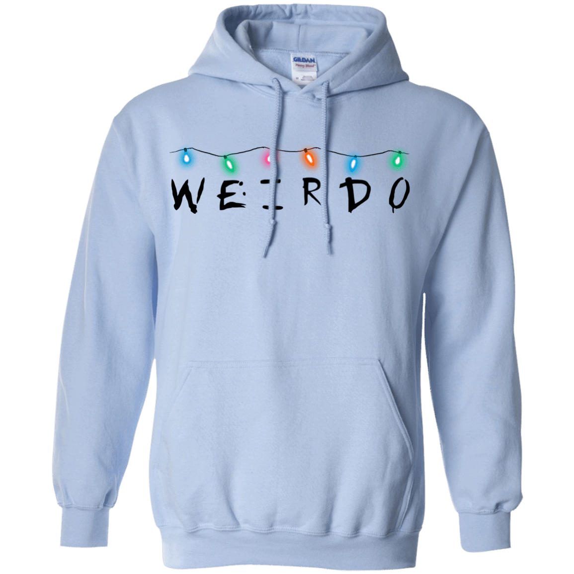 Sweatshirts Light Blue / Small Weirdo Pullover Hoodie
