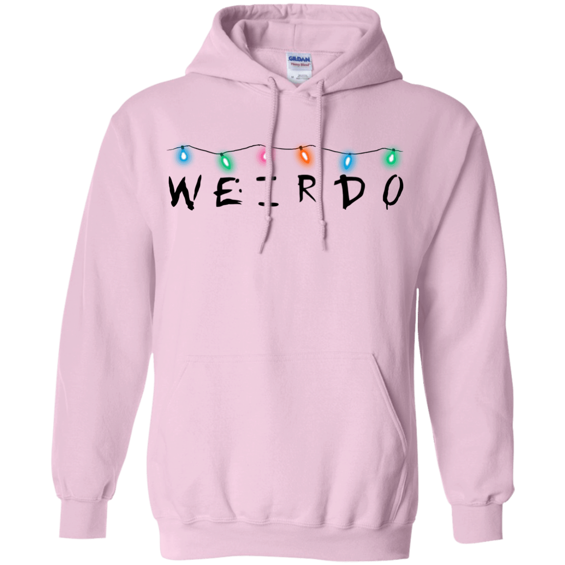 Sweatshirts Light Pink / Small Weirdo Pullover Hoodie