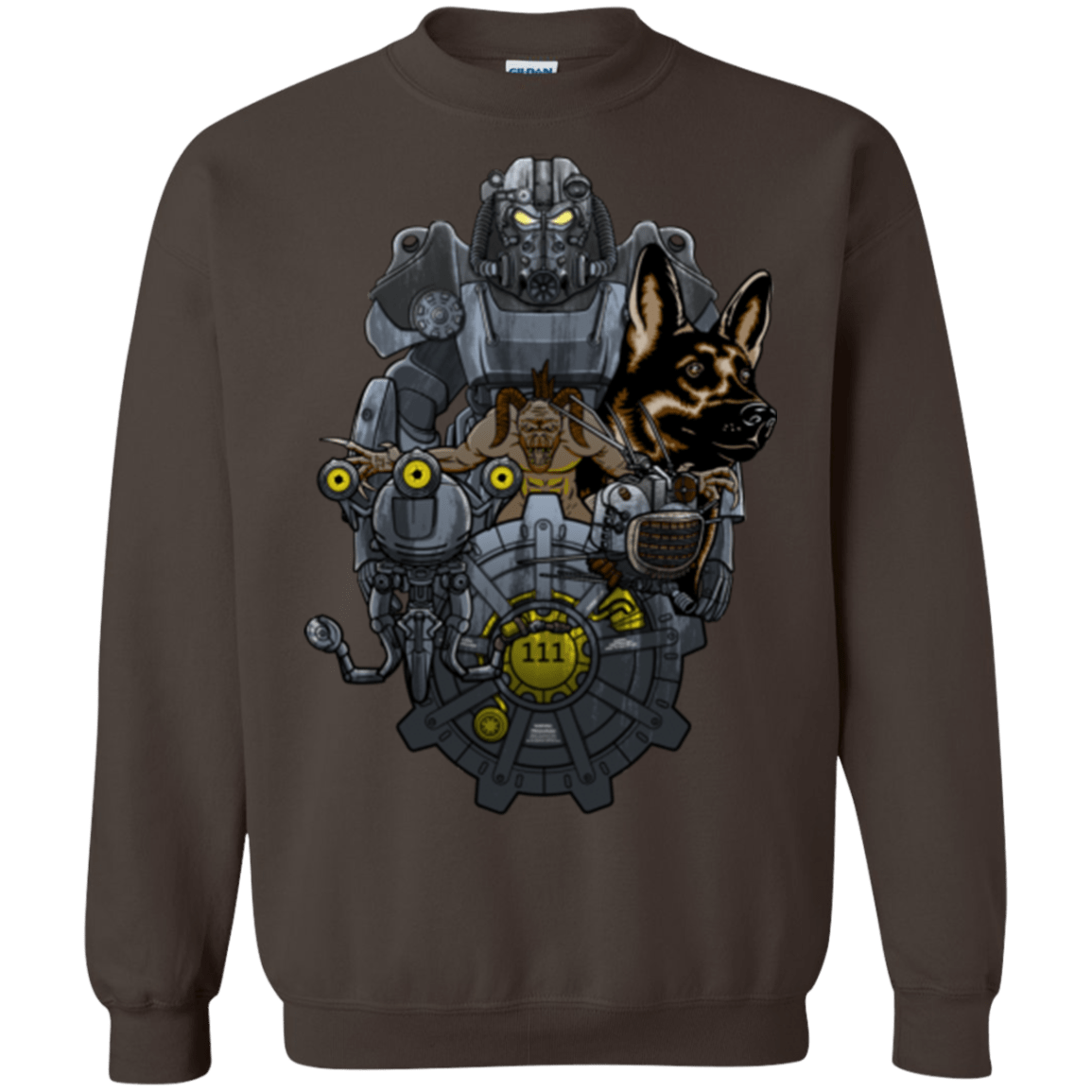 Sweatshirts Dark Chocolate / Small Welcome home Crewneck Sweatshirt