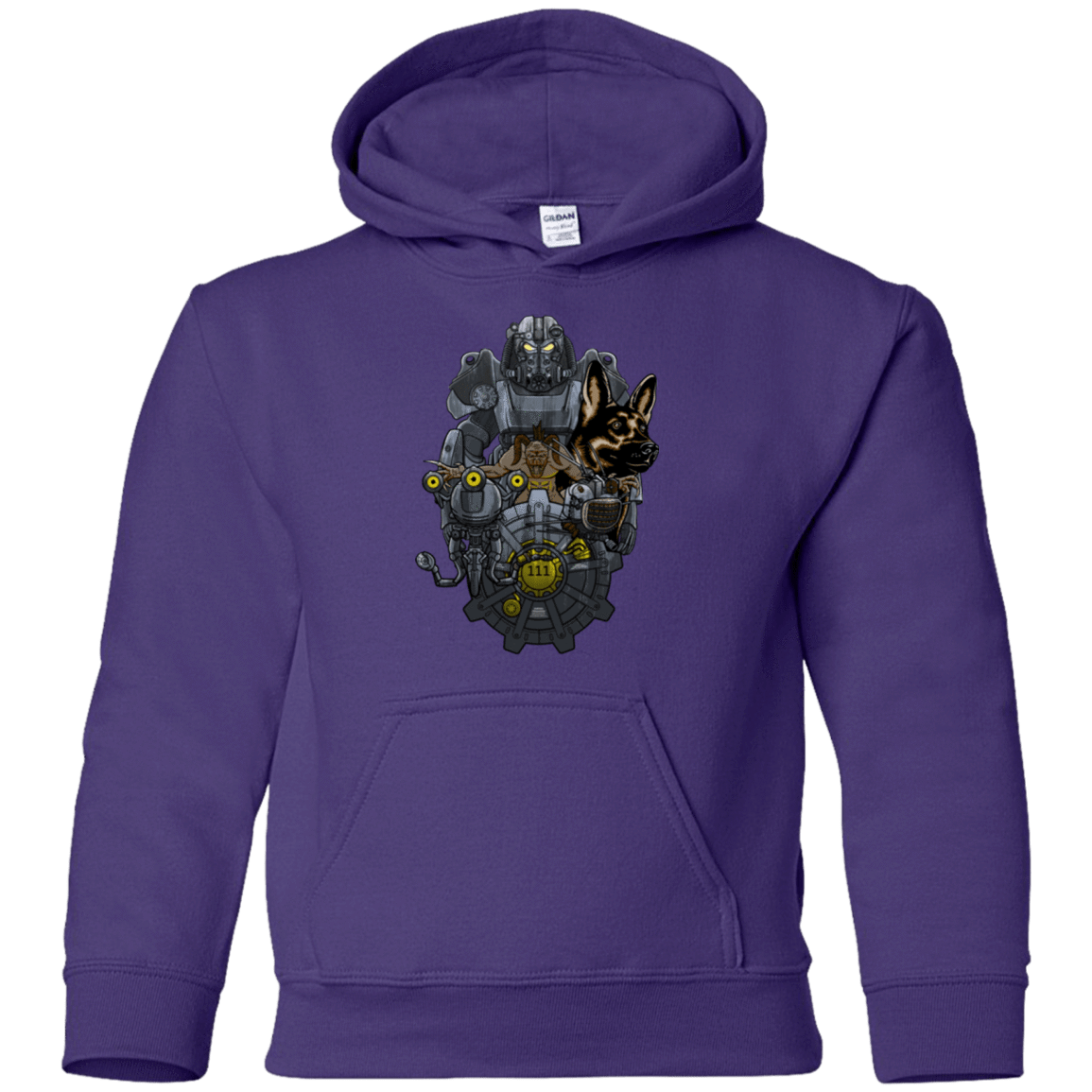 Sweatshirts Purple / YS Welcome home Youth Hoodie