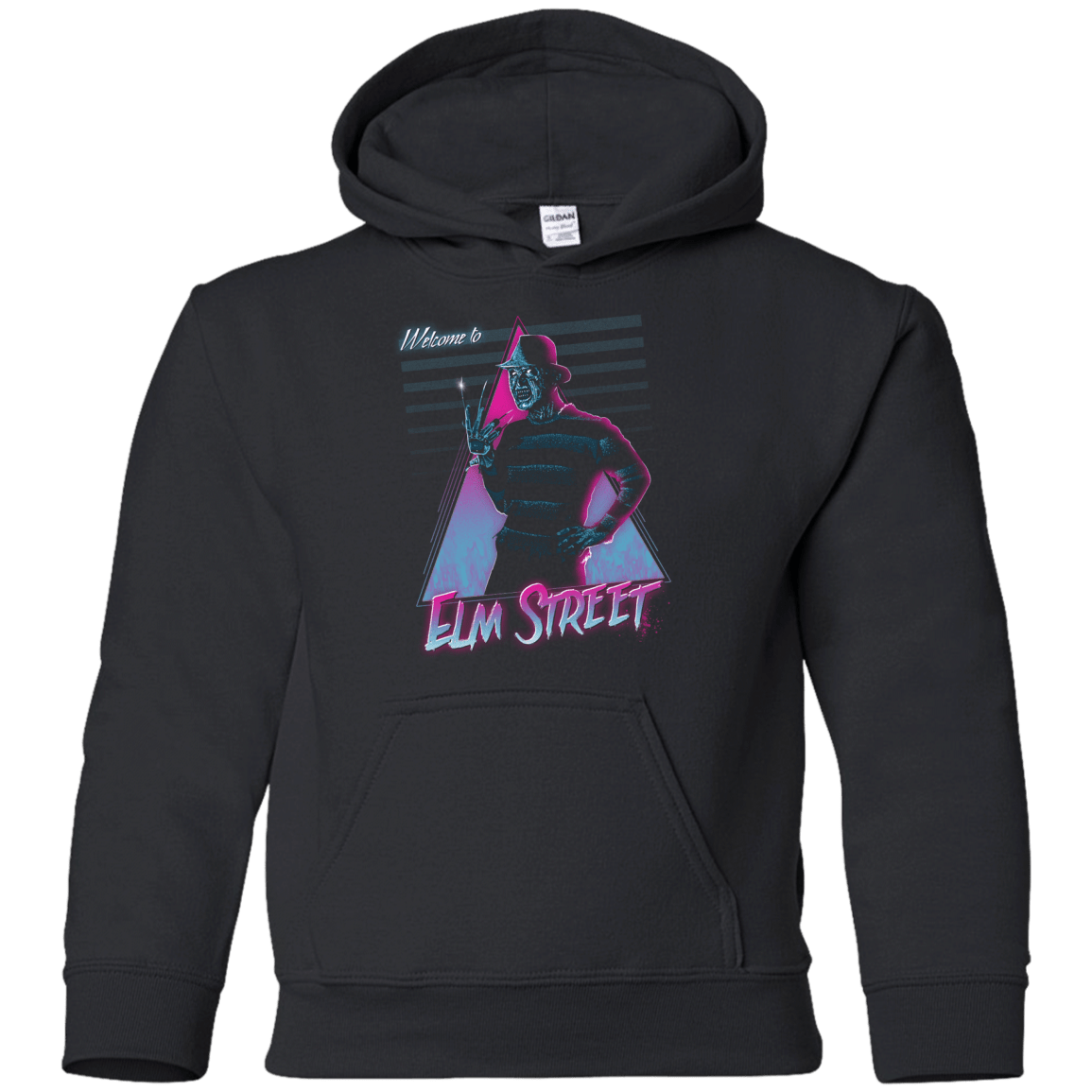 Sweatshirts Black / YS Welcome to Elm Street Youth Hoodie