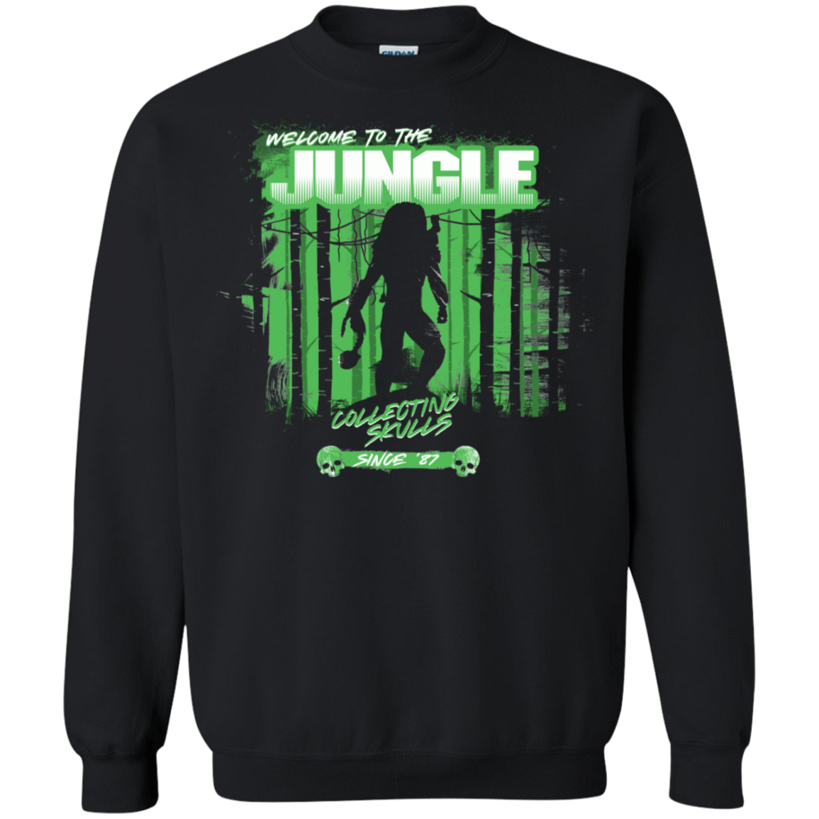 Sweatshirts Black / S Welcome to Jungle Crewneck Sweatshirt