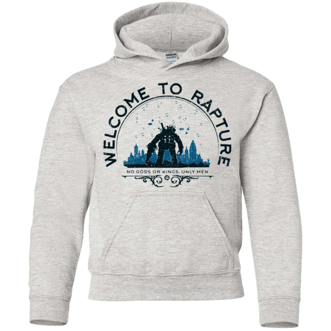 Sweatshirts Ash / YS Welcome to Rapture Youth Hoodie