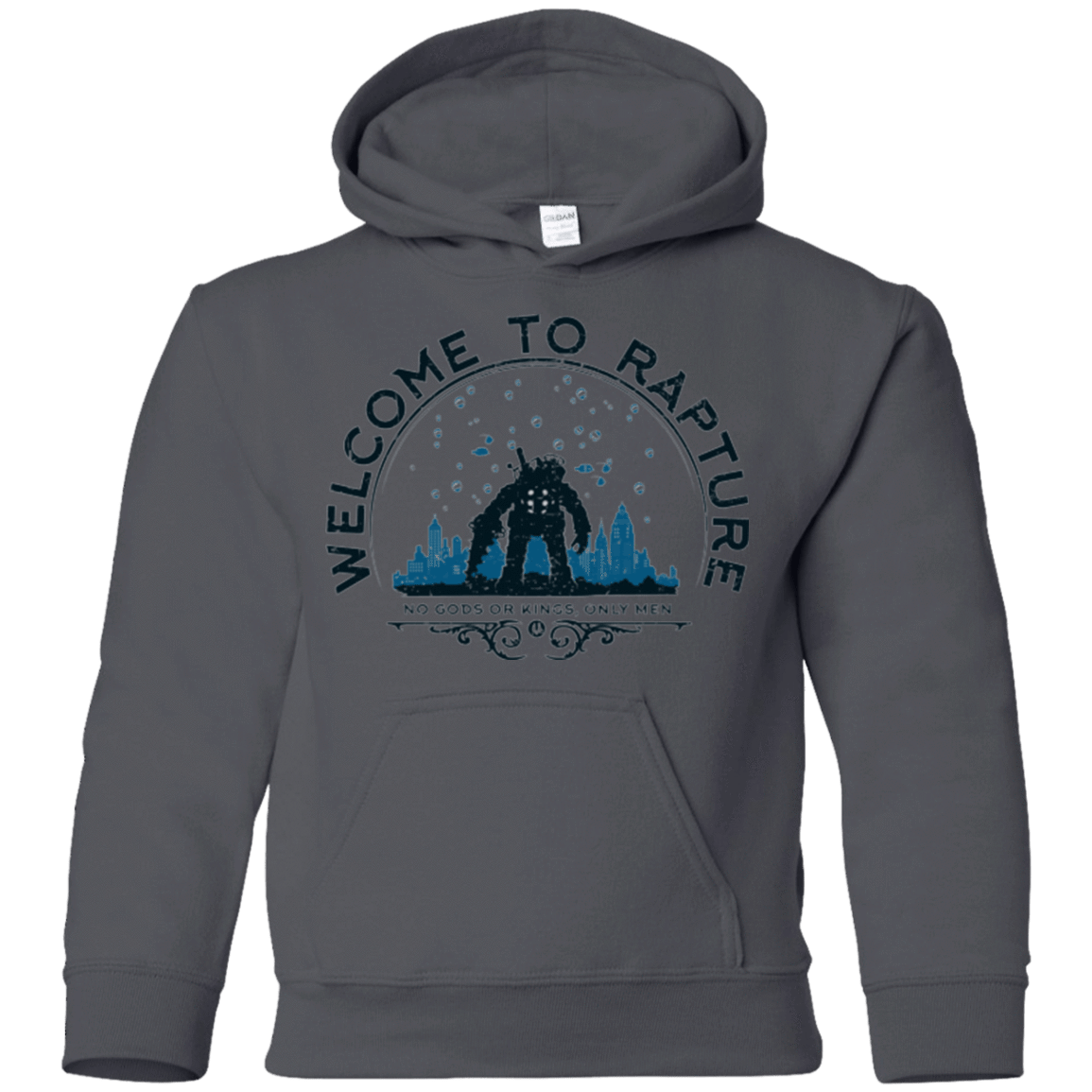 Sweatshirts Charcoal / YS Welcome to Rapture Youth Hoodie