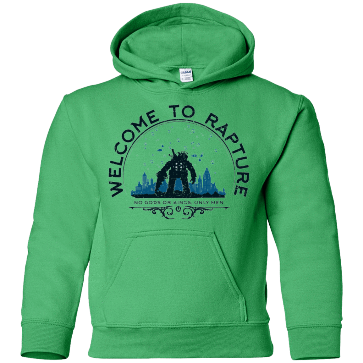 Sweatshirts Irish Green / YS Welcome to Rapture Youth Hoodie