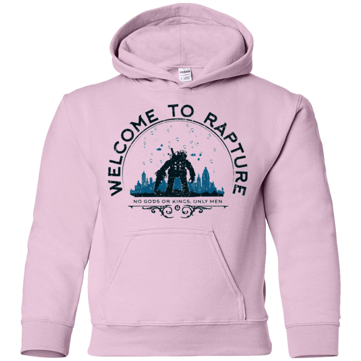 Sweatshirts Light Pink / YS Welcome to Rapture Youth Hoodie