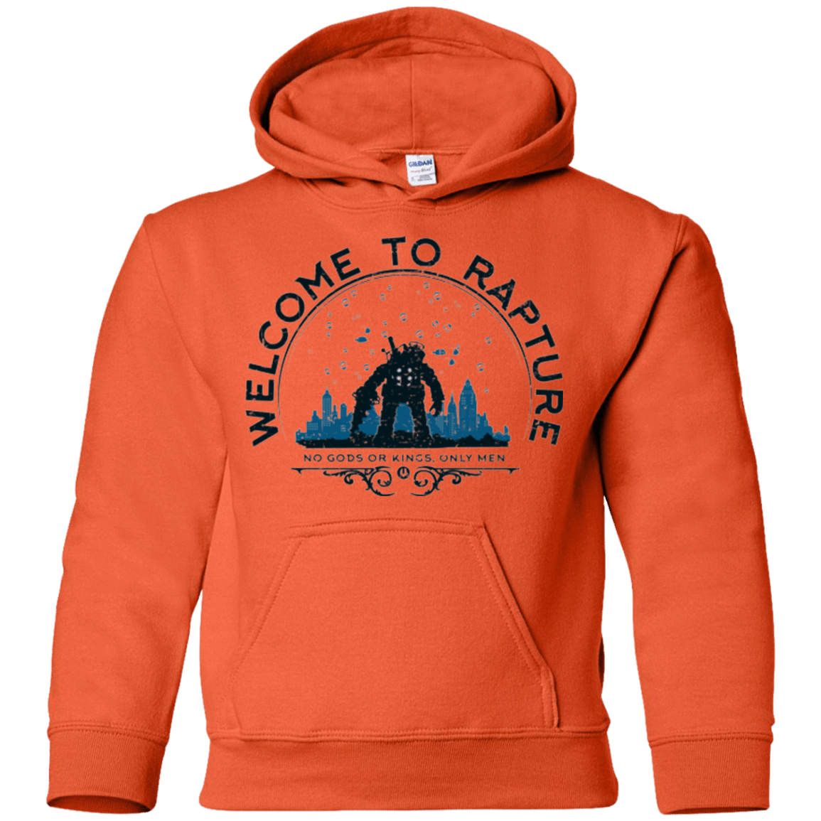 Sweatshirts Orange / YS Welcome to Rapture Youth Hoodie