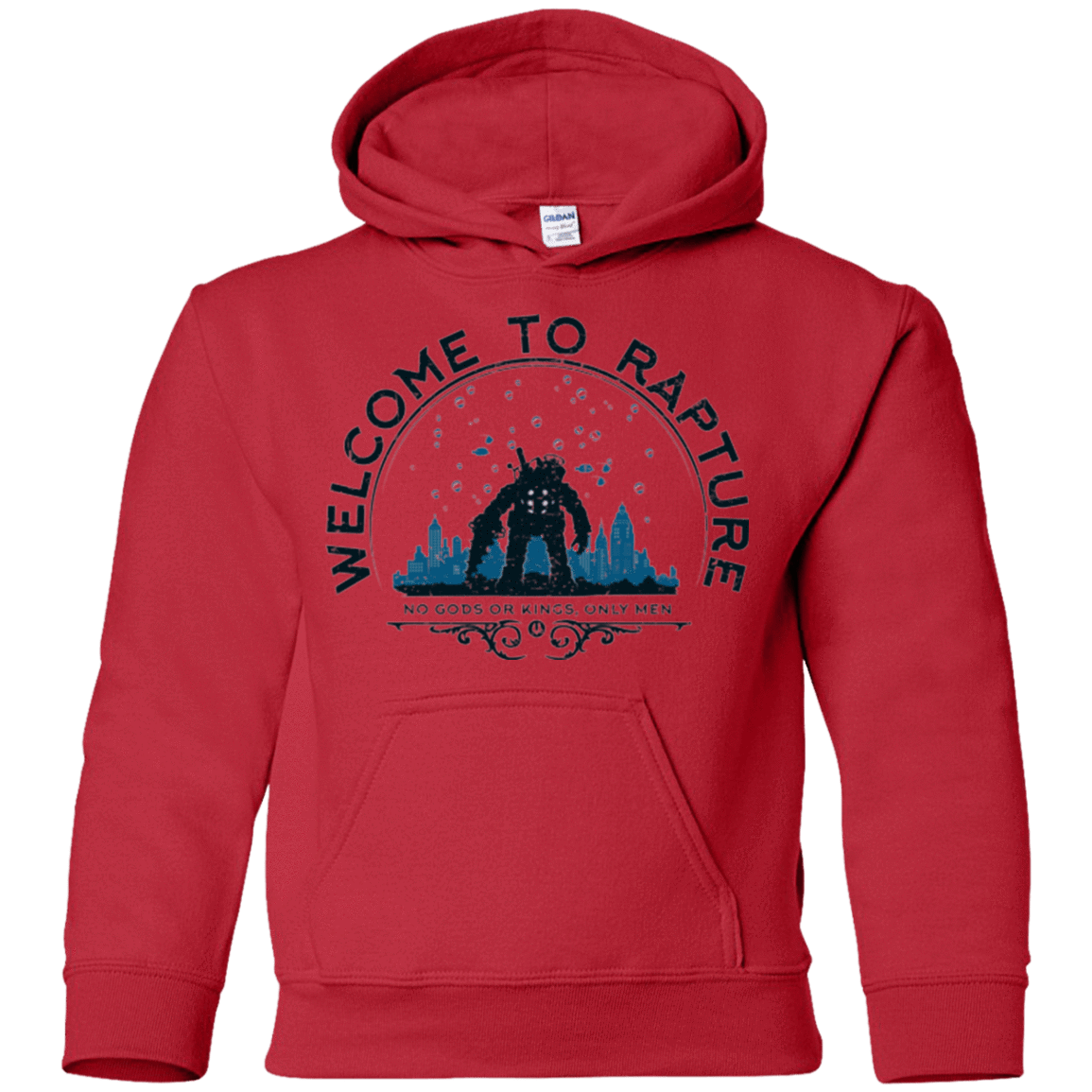 Sweatshirts Red / YS Welcome to Rapture Youth Hoodie