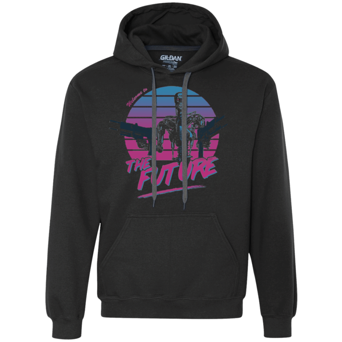 Sweatshirts Black / Small Welcome to the Future Premium Fleece Hoodie