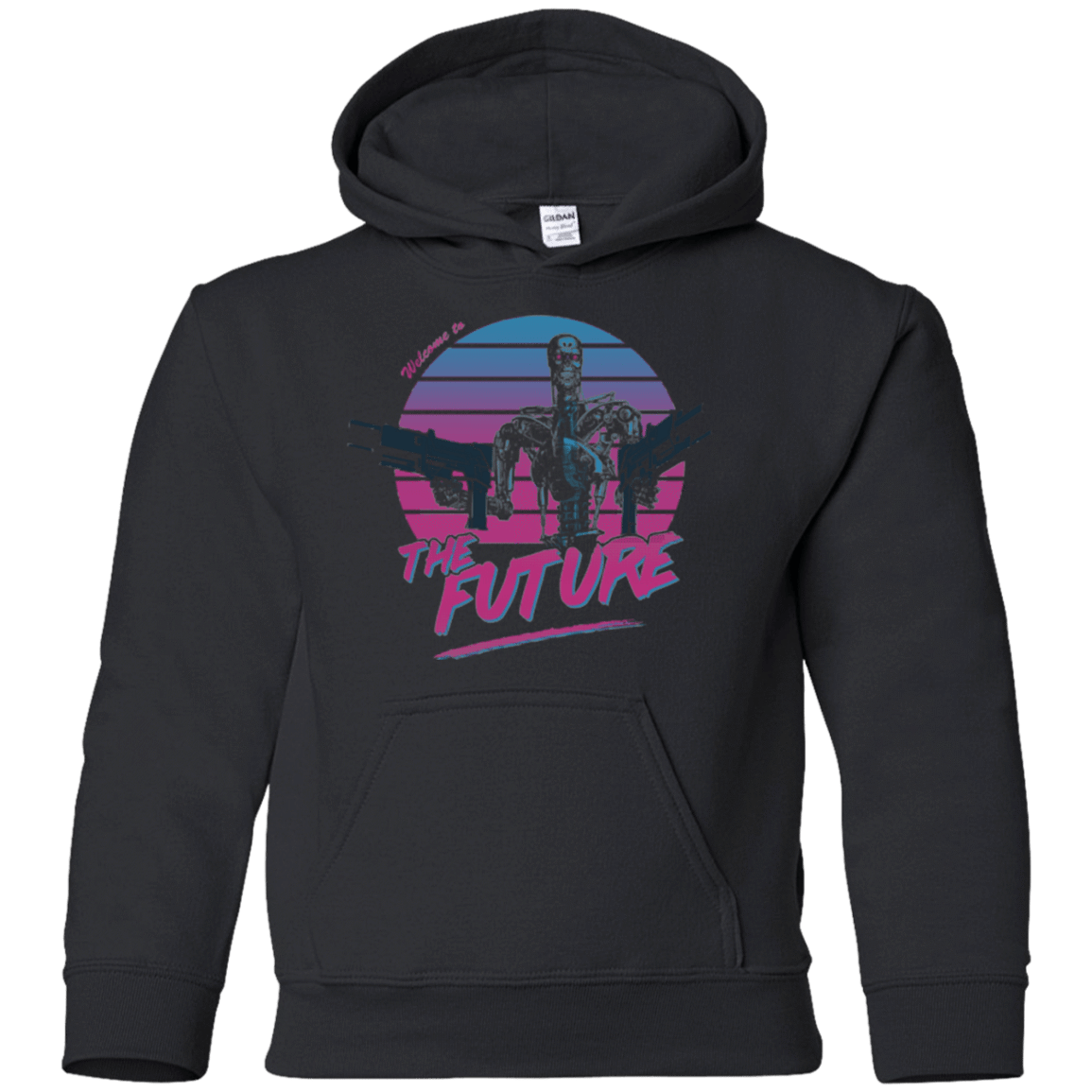 Sweatshirts Black / YS Welcome to the Future Youth Hoodie