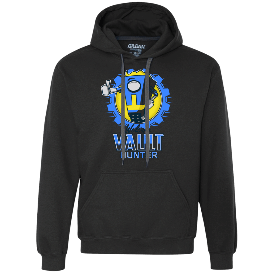 Sweatshirts Black / Small Welcome Vault Hunter Premium Fleece Hoodie