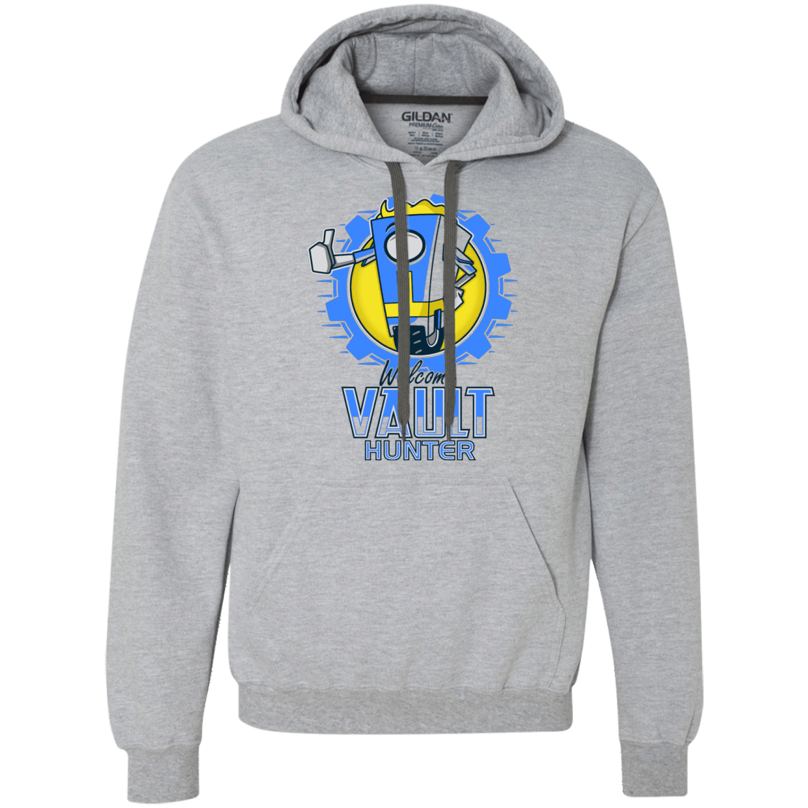 Sweatshirts Sport Grey / Small Welcome Vault Hunter Premium Fleece Hoodie
