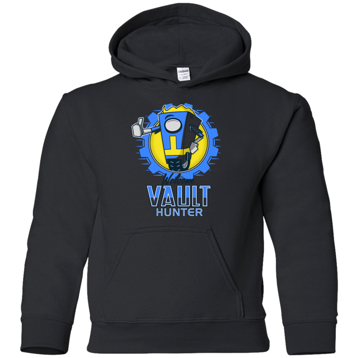 Sweatshirts Black / YS Welcome Vault Hunter Youth Hoodie