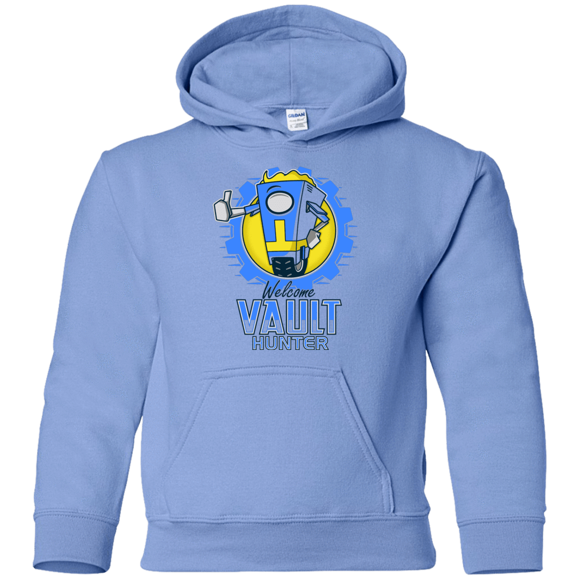 Sweatshirts Carolina Blue / YS Welcome Vault Hunter Youth Hoodie