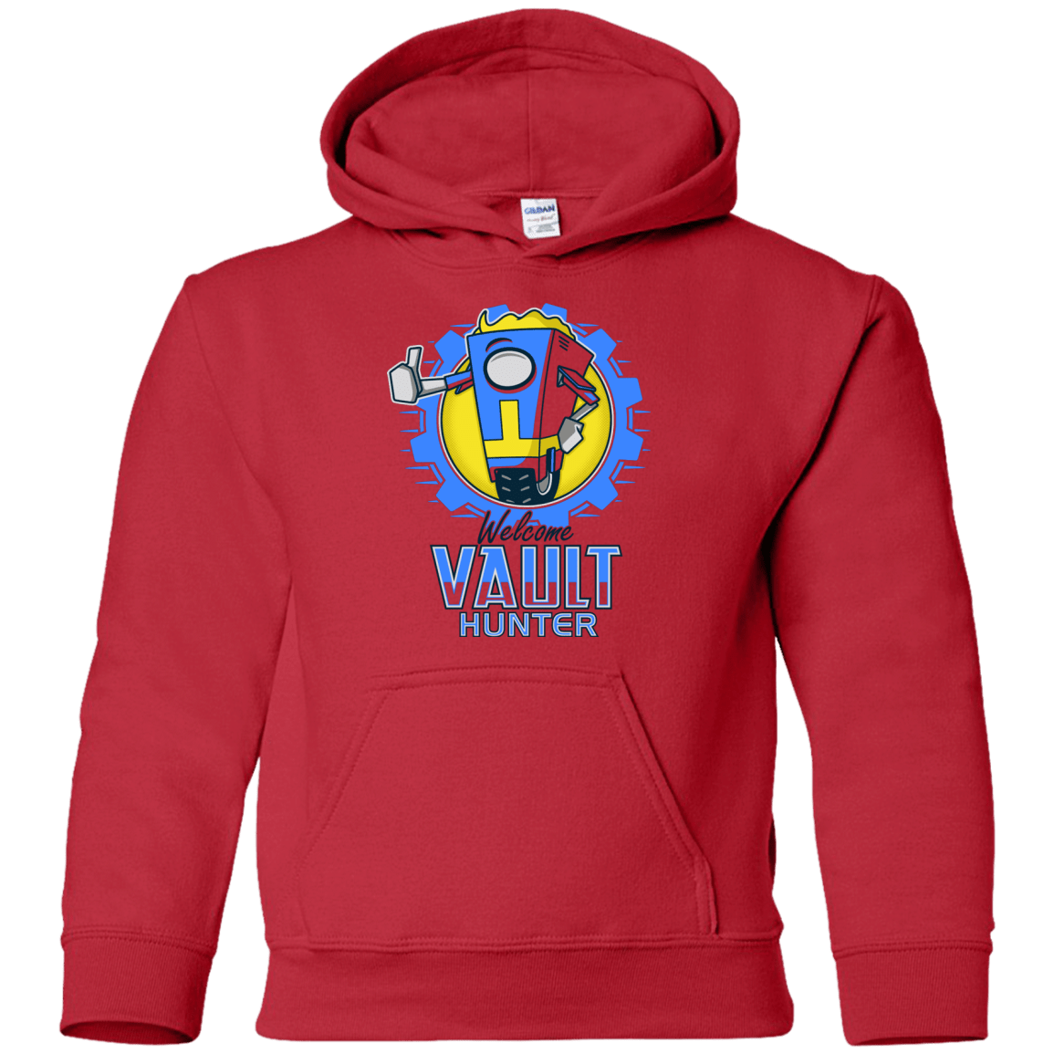 Sweatshirts Red / YS Welcome Vault Hunter Youth Hoodie