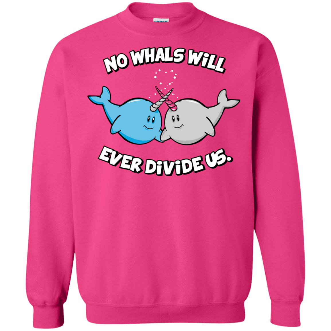 Sweatshirts Heliconia / Small Whals Crewneck Sweatshirt