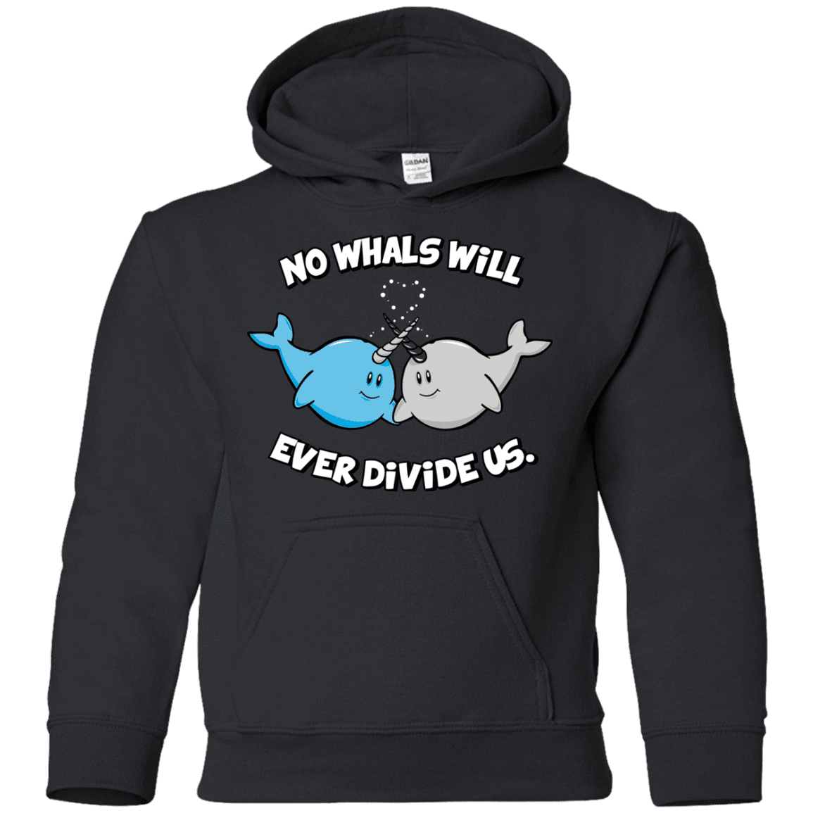Sweatshirts Black / YS Whals Youth Hoodie