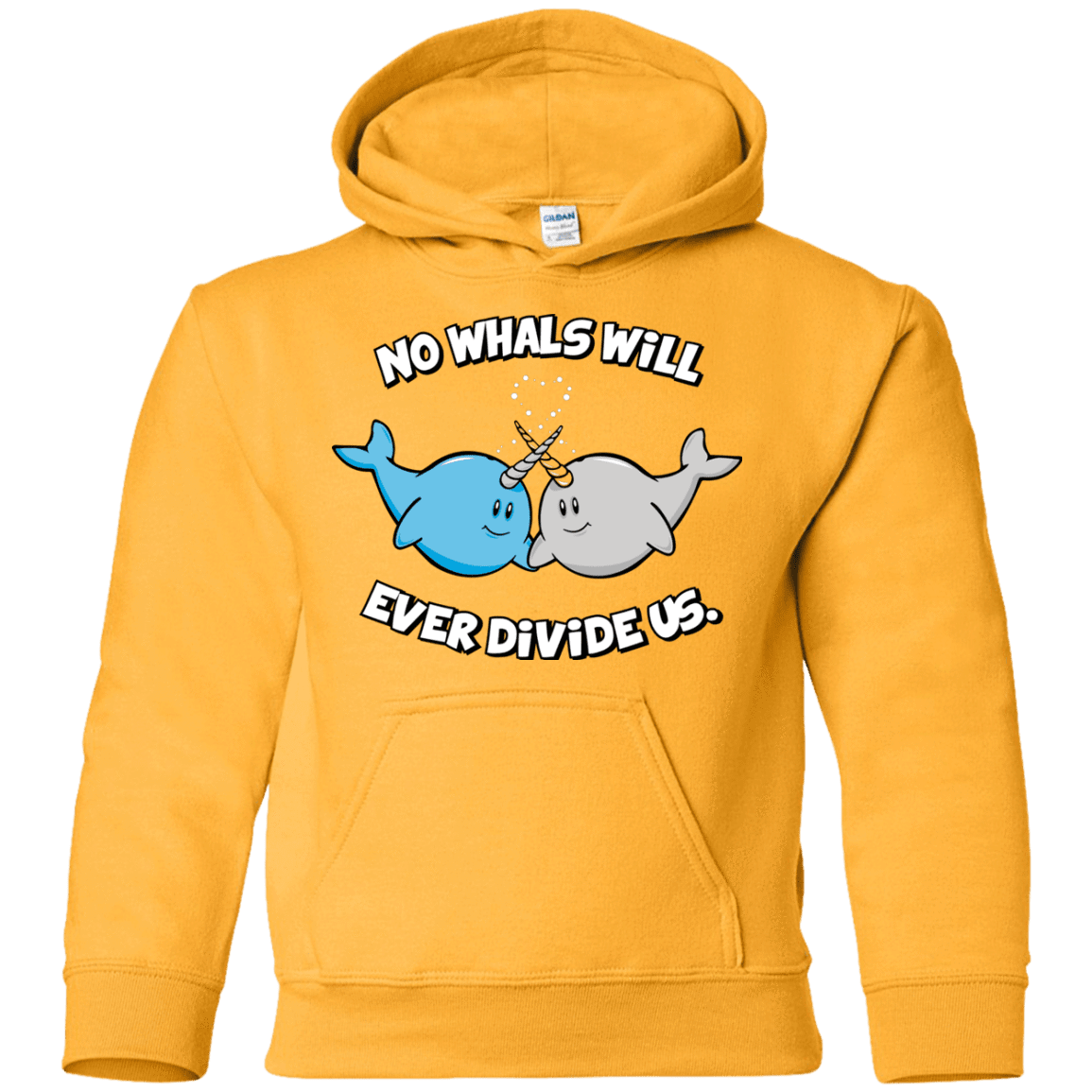 Sweatshirts Gold / YS Whals Youth Hoodie