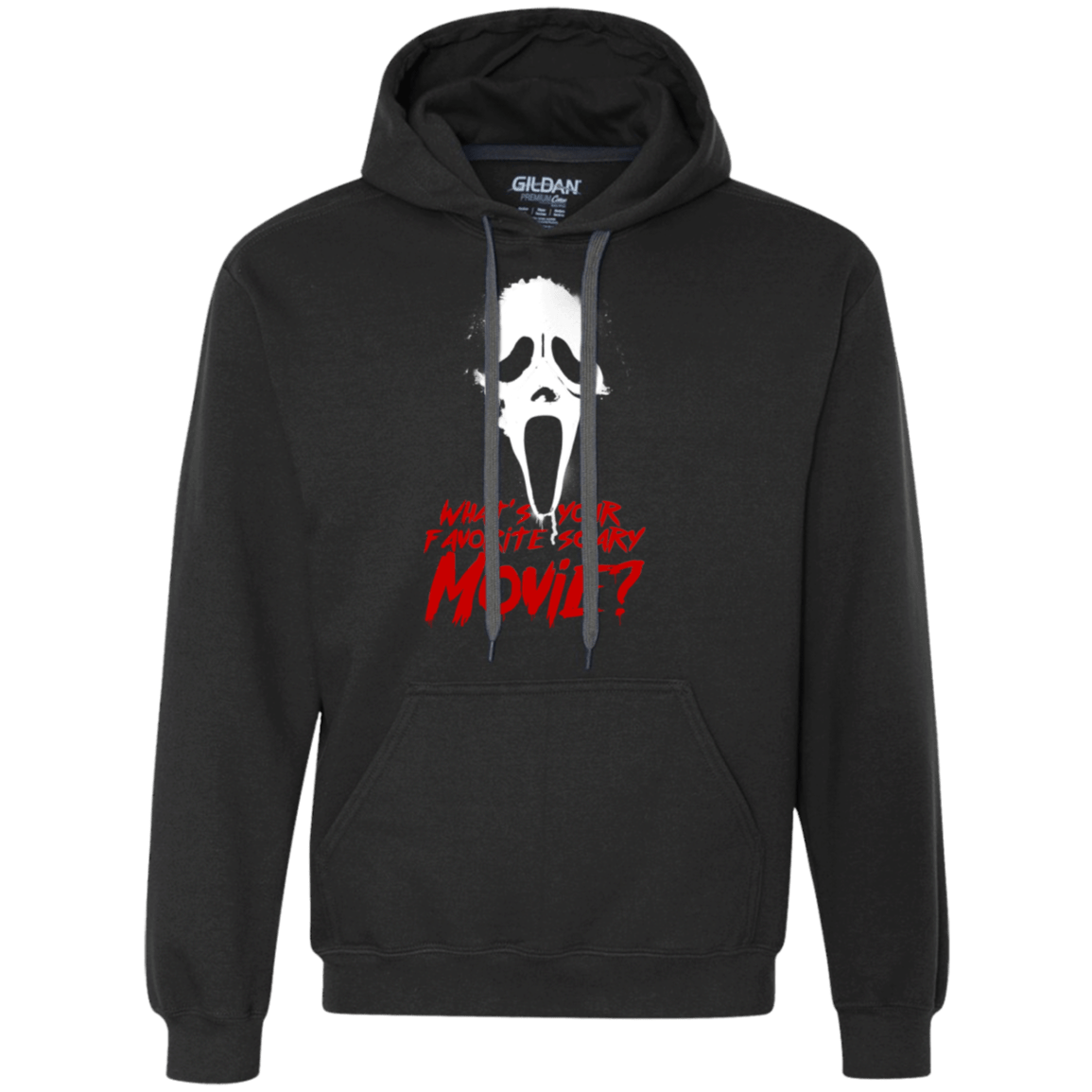 Sweatshirts Black / S What's Your Favorite Scary Movie Premium Fleece Hoodie