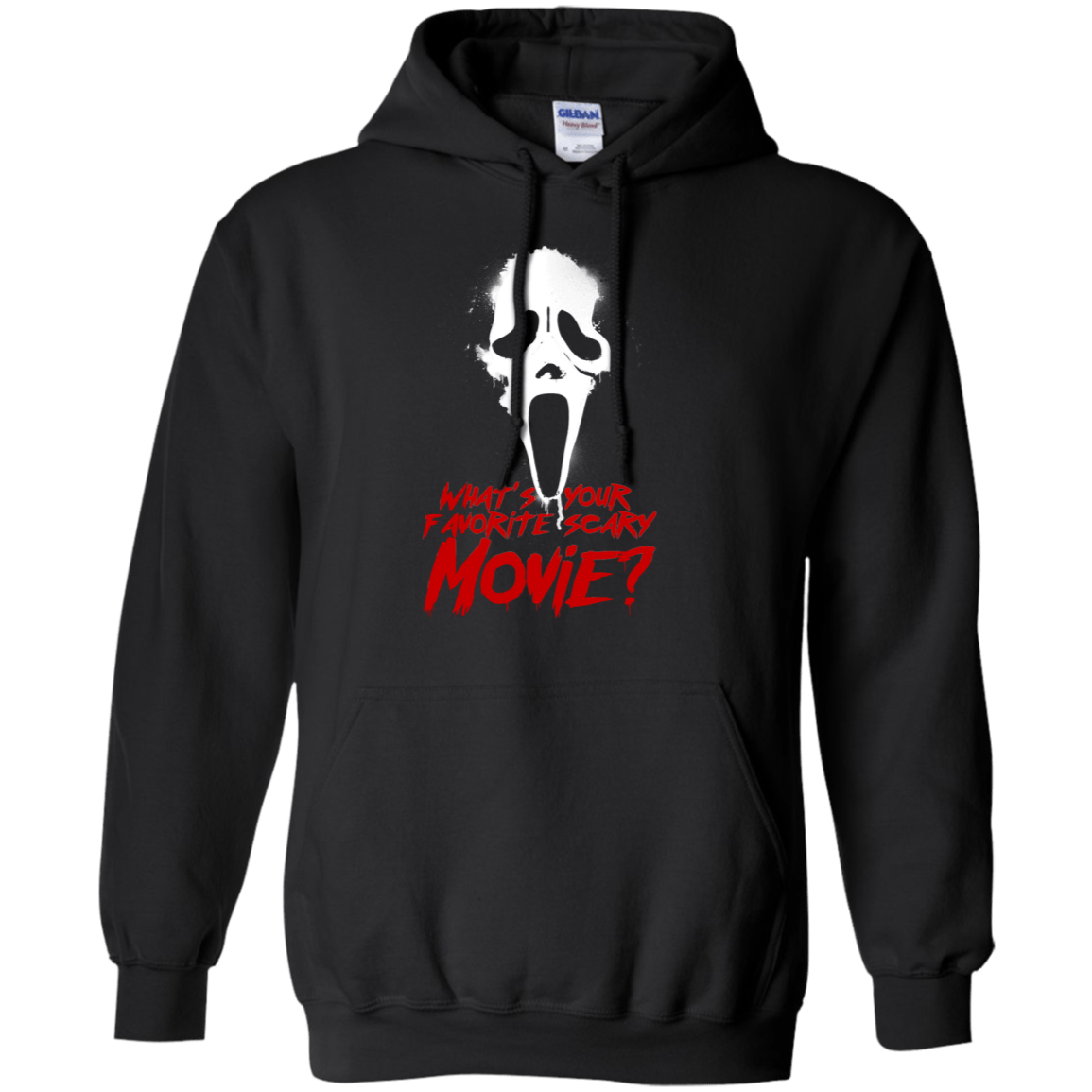 Sweatshirts Black / S What's Your Favorite Scary Movie Pullover Hoodie