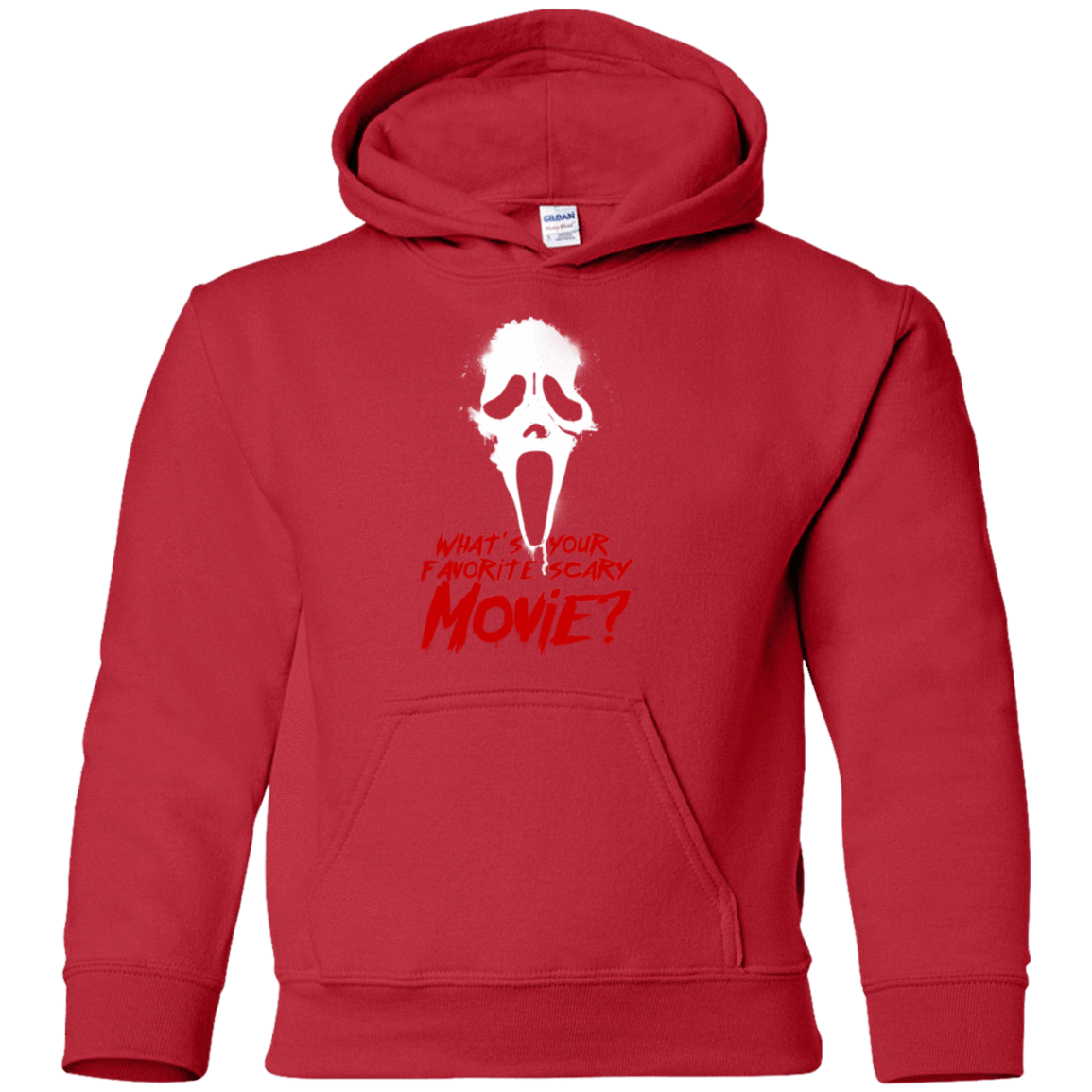 Sweatshirts Red / YS What's Your Favorite Scary Movie Youth Hoodie