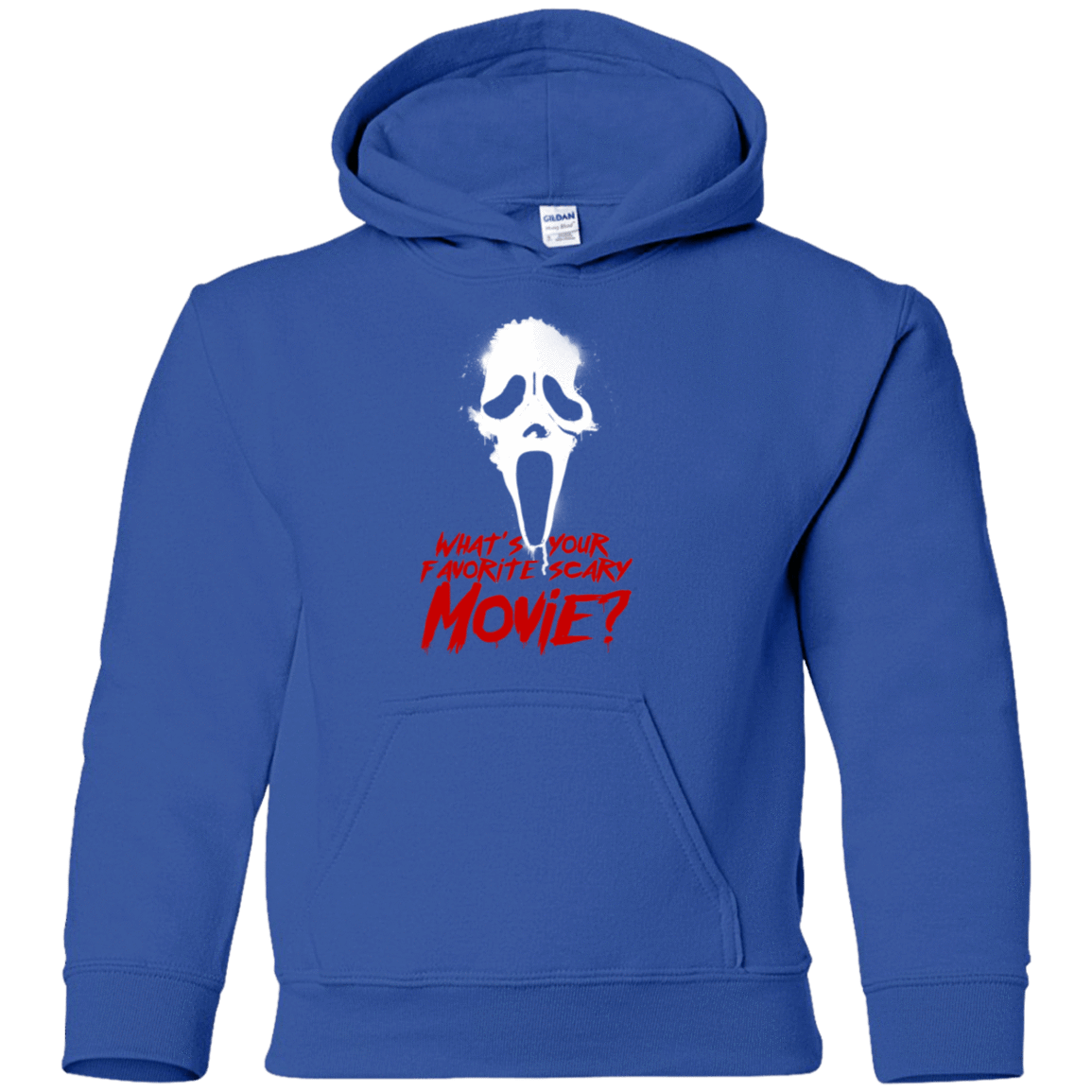 Sweatshirts Royal / YS What's Your Favorite Scary Movie Youth Hoodie