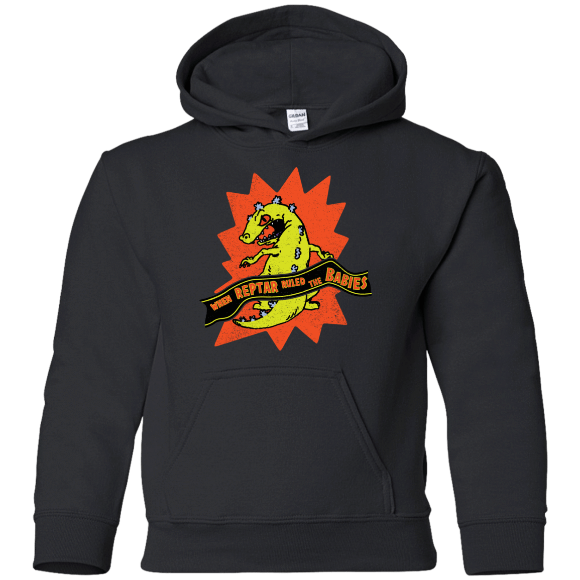 Sweatshirts Black / YS When Reptar Ruled The Babies Youth Hoodie