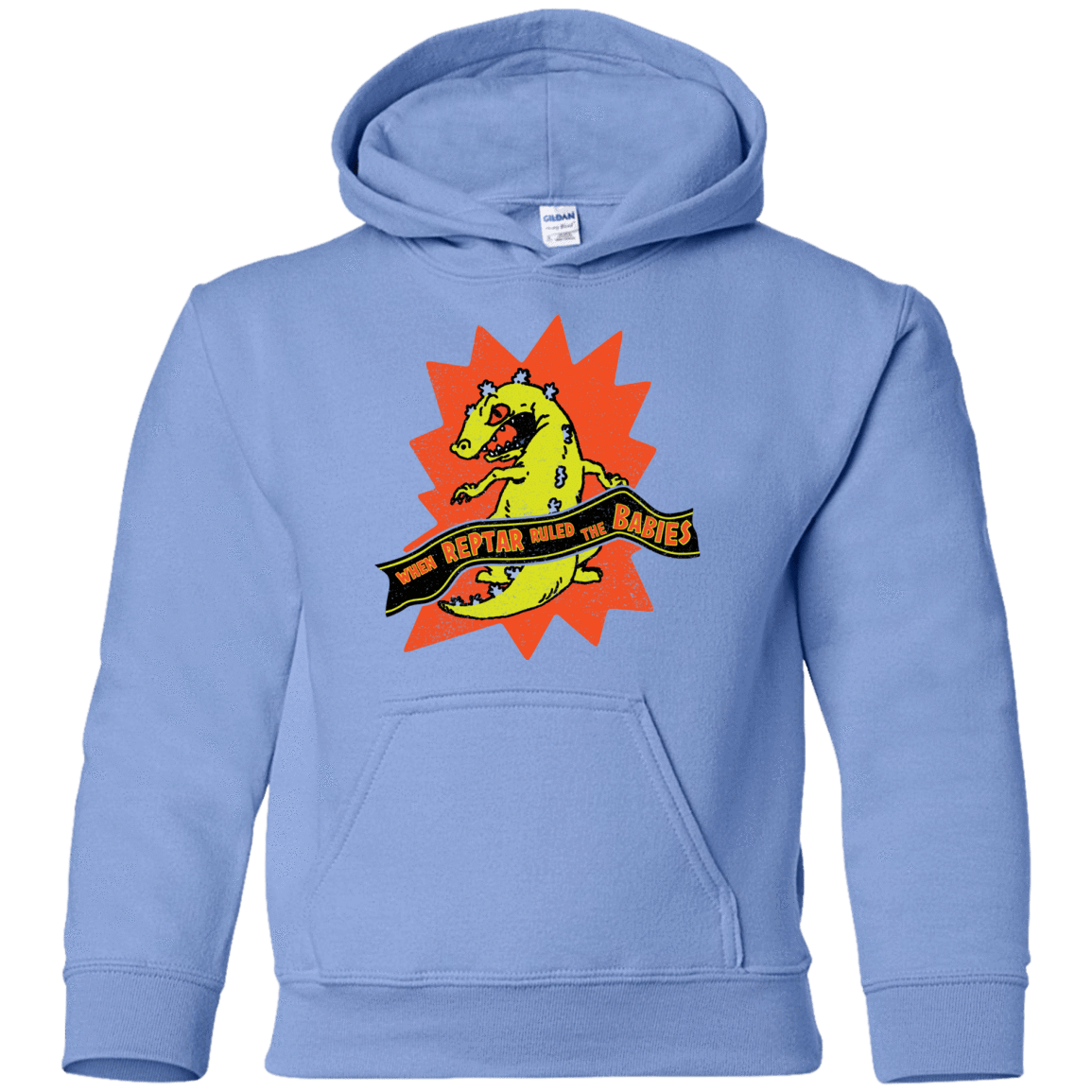 Sweatshirts Carolina Blue / YS When Reptar Ruled The Babies Youth Hoodie