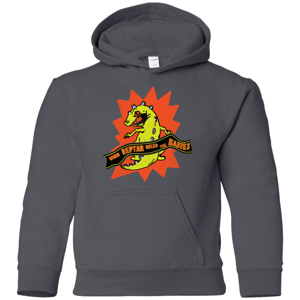 Sweatshirts Charcoal / YS When Reptar Ruled The Babies Youth Hoodie