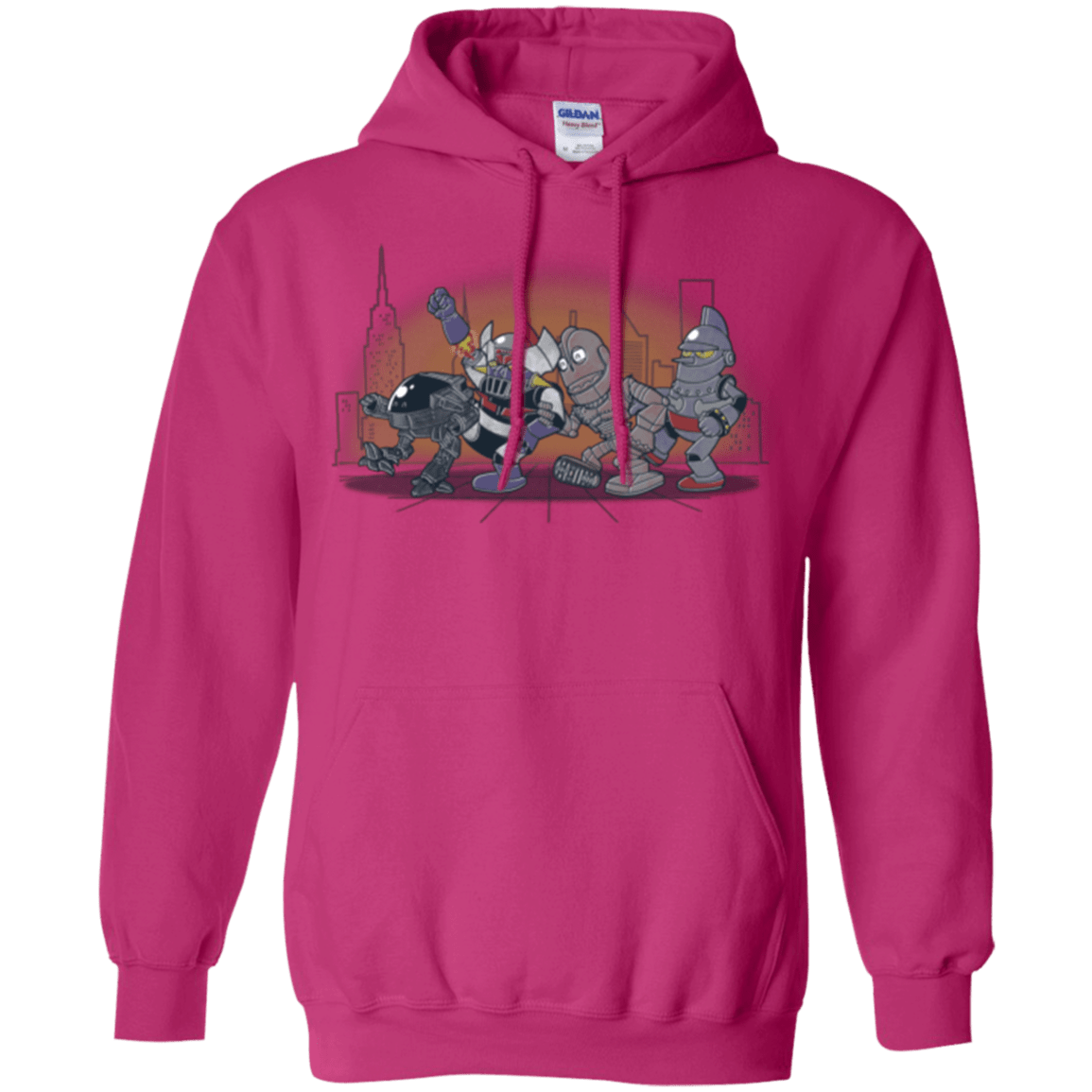 Sweatshirts Heliconia / Small Where The Big Robots are Pullover Hoodie