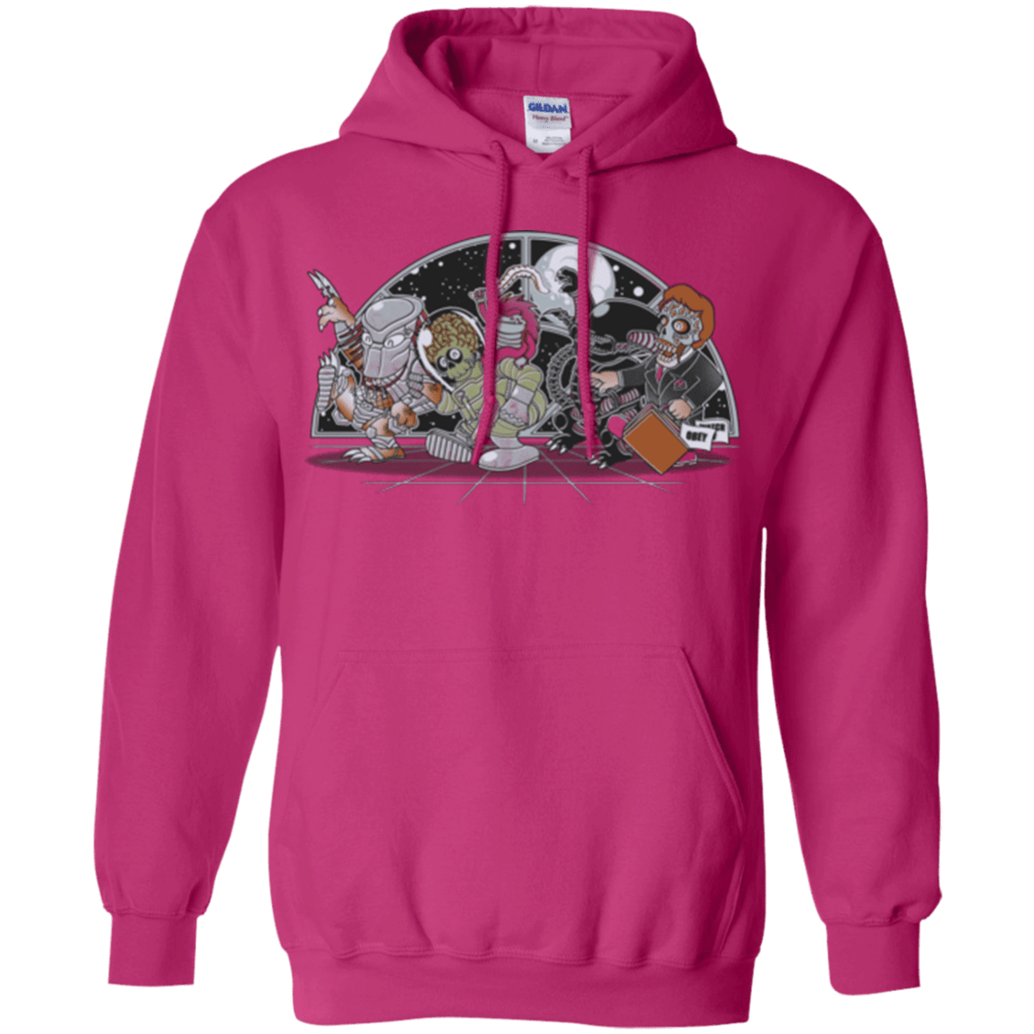 Sweatshirts Heliconia / Small Where The Nasty Aliens are Pullover Hoodie