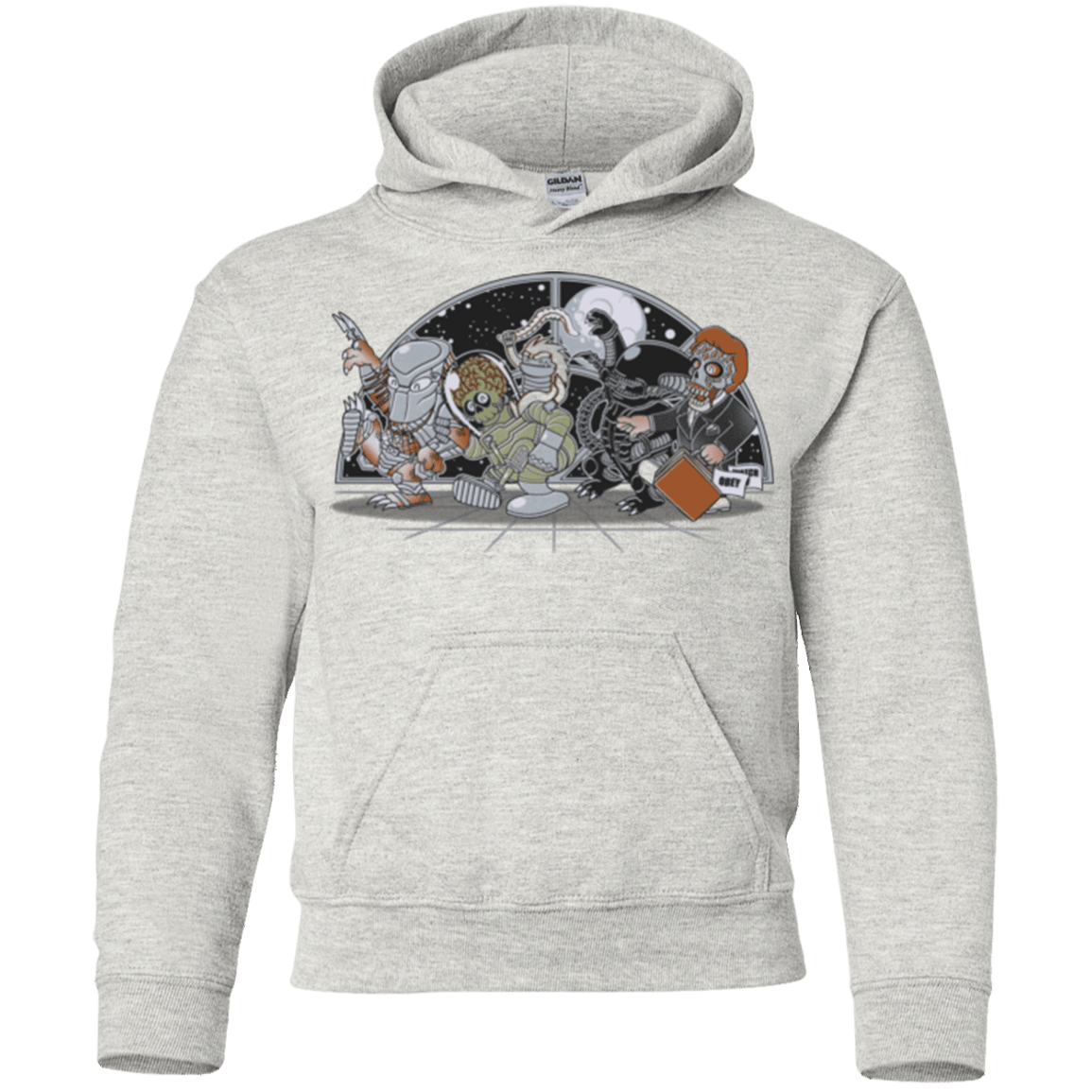 Sweatshirts Ash / YS Where The Nasty Aliens are Youth Hoodie
