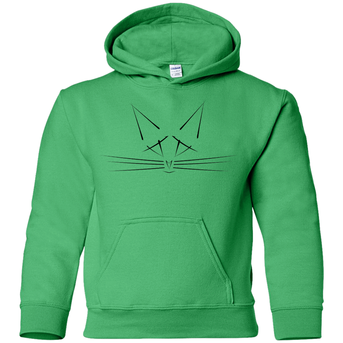 Sweatshirts Irish Green / YS Whiskers Youth Hoodie