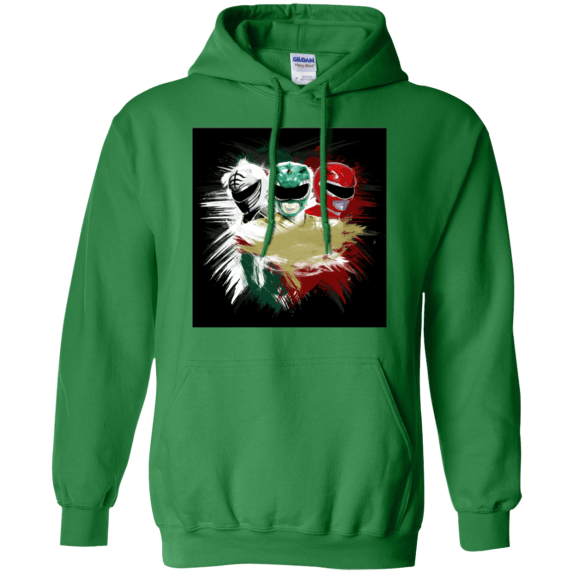 Sweatshirts Irish Green / Small White Green Red Pullover Hoodie