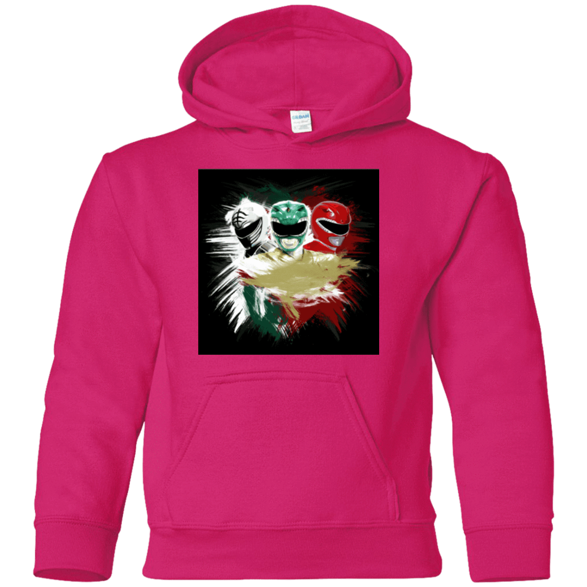 Sweatshirts Heliconia / YS White Green Red Youth Hoodie