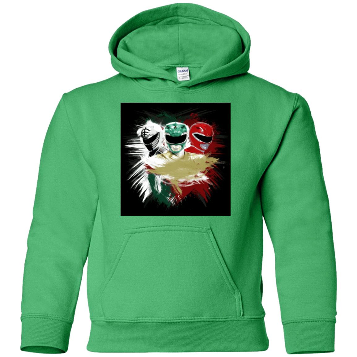 Sweatshirts Irish Green / YS White Green Red Youth Hoodie