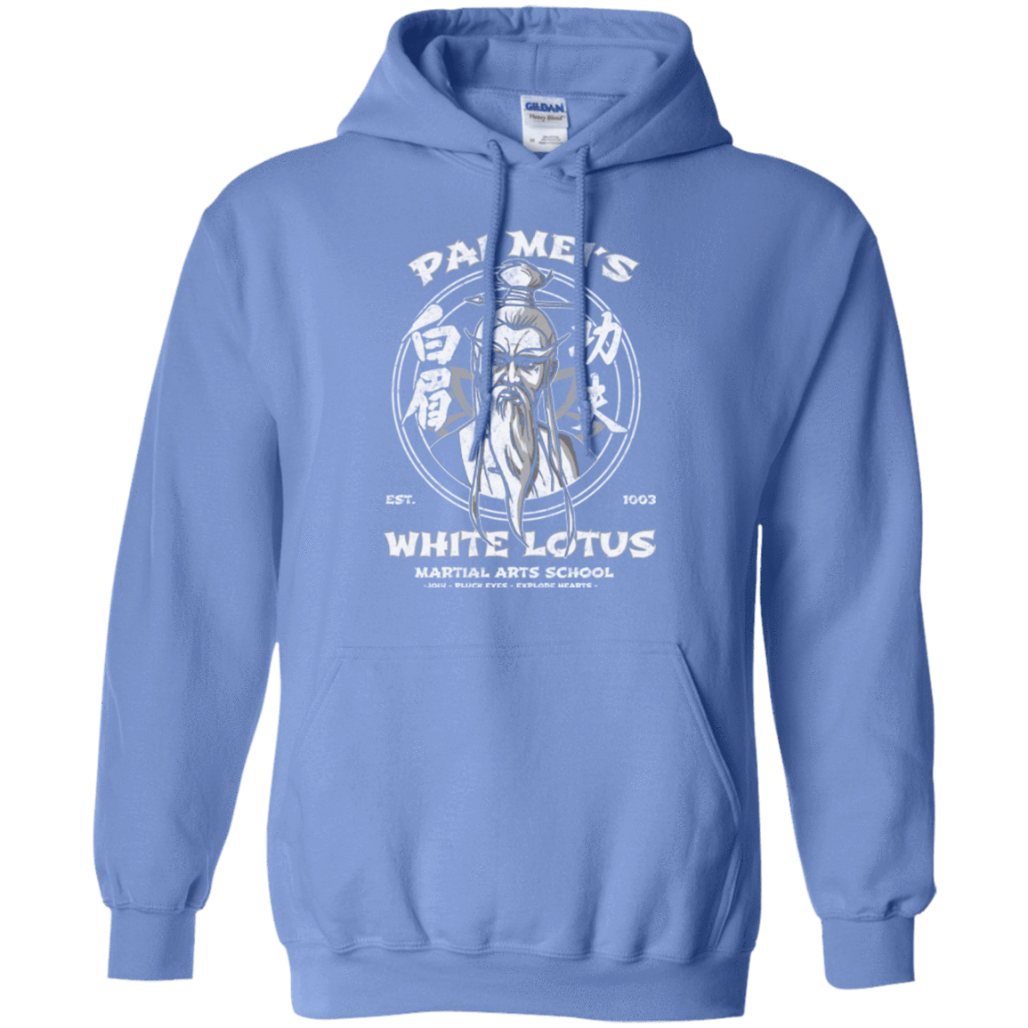 Sweatshirts Carolina Blue / Small White Lotus Pullover Hoodie