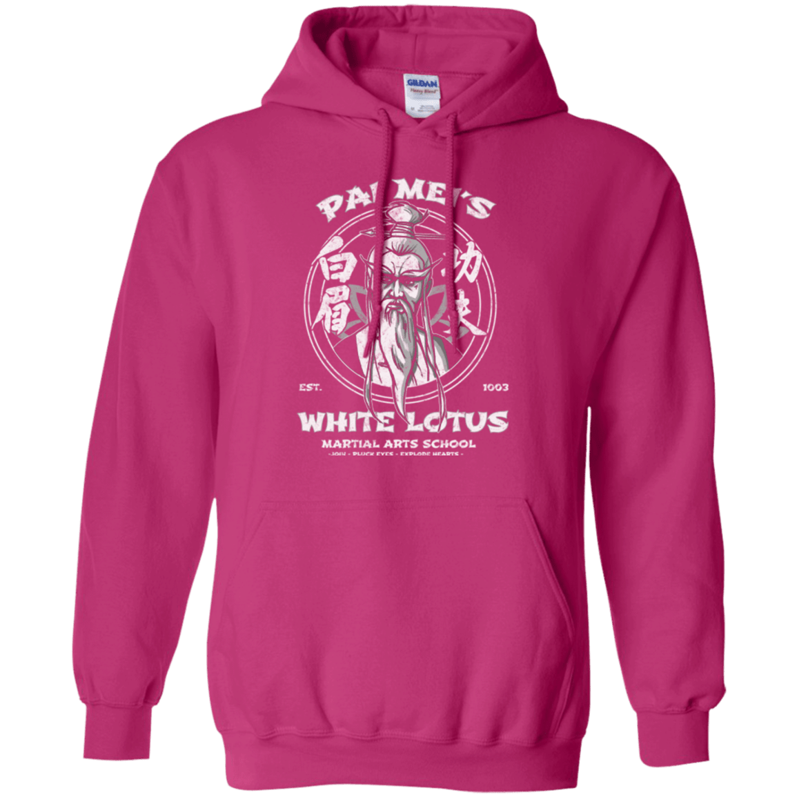Sweatshirts Heliconia / Small White Lotus Pullover Hoodie