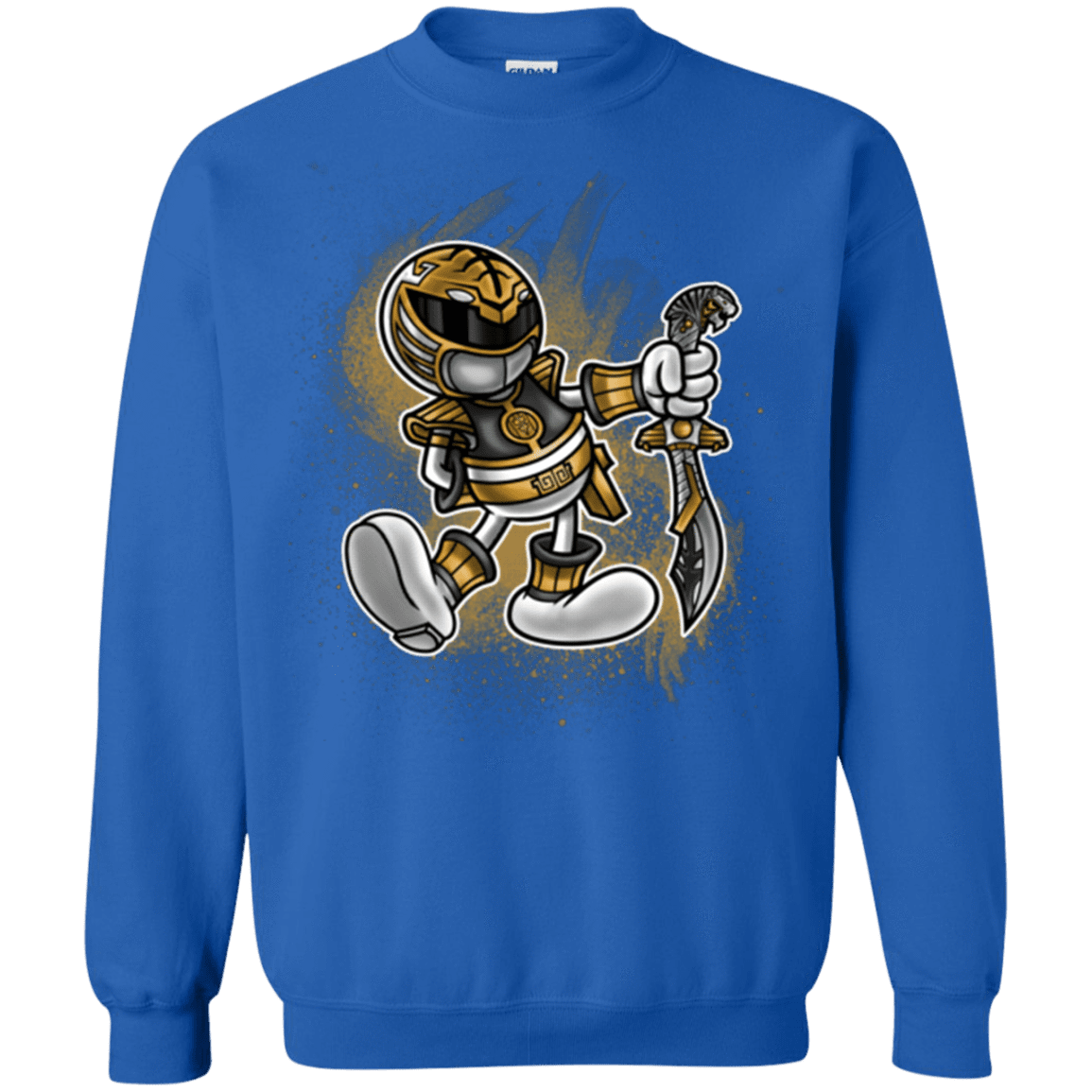 Sweatshirts Royal / Small White Ranger Artwork Crewneck Sweatshirt
